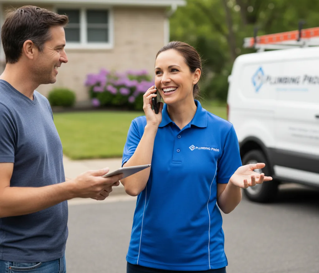 Grant Plumbing customer support in Busy